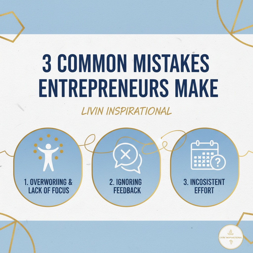 Avoiding the Top 3 Entrepreneurial Mistakes: Practical Insights for Small Business Owners